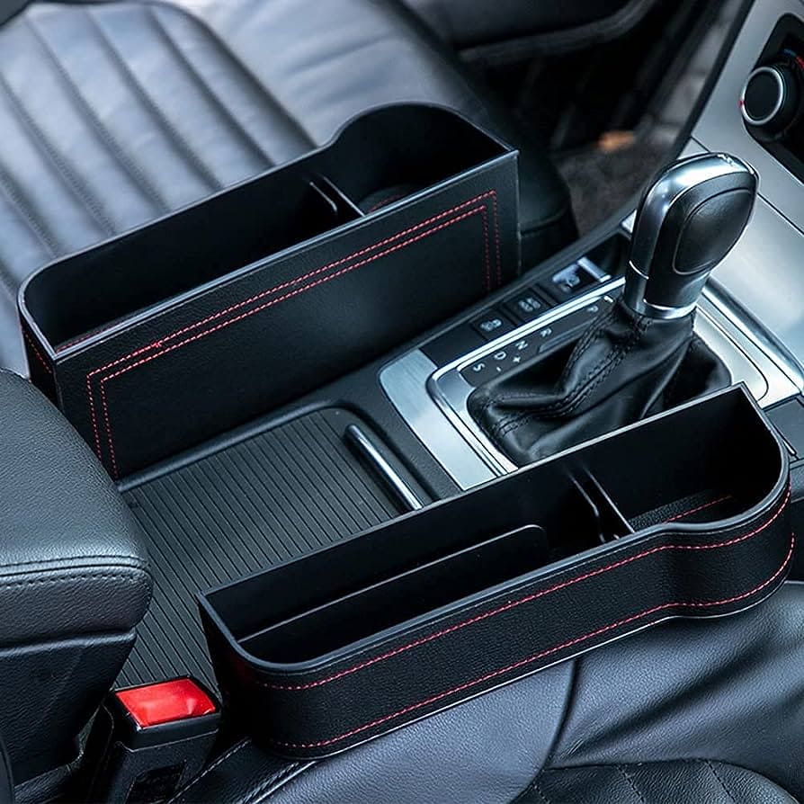 Set Of 2 Car Seat Storage Box, Car Slit Pocket, Left / Right Car Storage Box, Car Multifunctional Storage Box, Car Clearance Storage Box, Car Pocket Organizer, Car Seat Organizer, Gap Filler Pocket Set Of 2 Car Seat Storage Box, Car Slit Pocket, Left / Right Car Storage Box, Car Multifunctional Storage Box, Car Clearance Storage Box, Car Pocket Organizer, Car Seat Organizer, Gap Filler Pocket